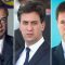 UKIP leader Nigel Farage, Labour leader Ed Miliband and Liberal Democrats leader Nick Clegg